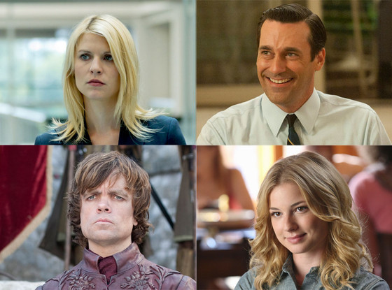 Emmy Contender, Claire Danes, Jon Hamm, Emily VanCamp, Peter Dinklage Emmy Contender, Claire Danes, Jon Hamm, Emily VanCamp, Peter Dinklage